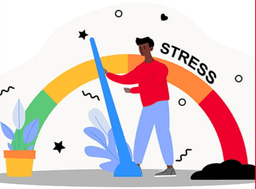 Stress level illustration